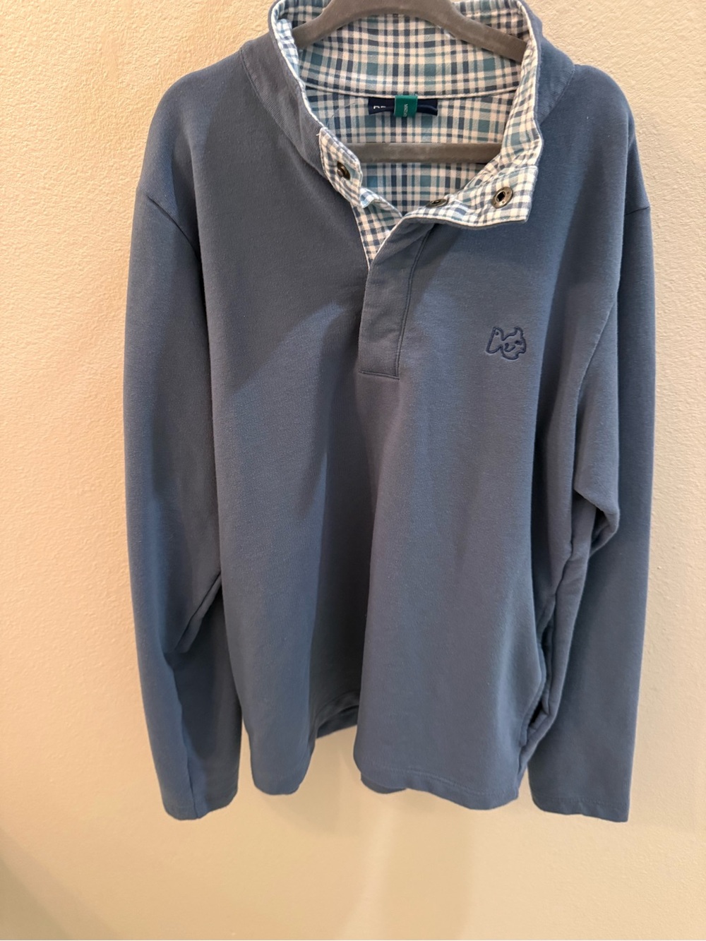 Kids’s Pullover Rugby Shirt - Slate Blue